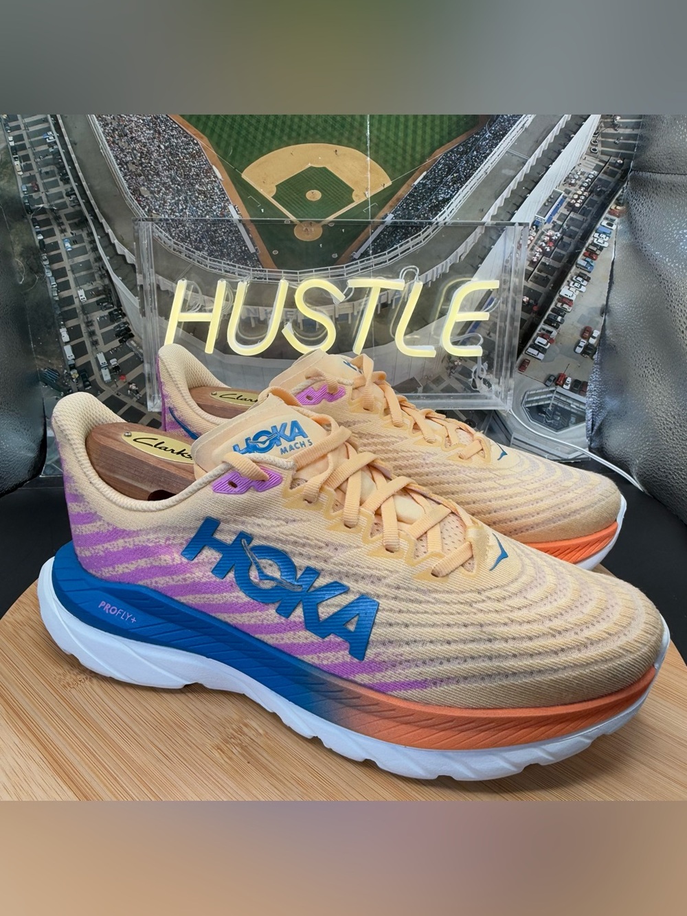 HOKA Women’s Mach 5 'Impala Cyclamen' Size 8B